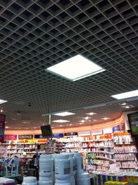 Changement d'éclairage Pharmacie