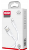 827848 Câble USB IPhone Lightning, charge & data, 2,1A, blanc, XO